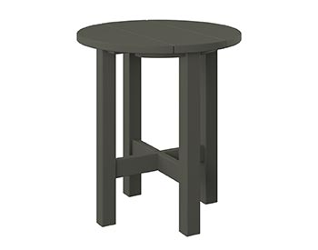 Poly Lumber Bayside Round End Table