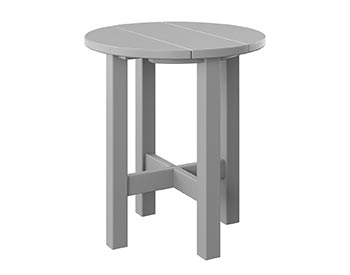 Poly Lumber Bayside Round End Table