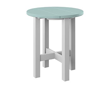 Poly Lumber Bayside Round End Table