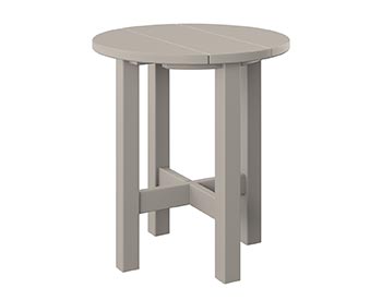 Poly Lumber Bayside Round End Table