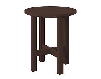 Poly Lumber Bayside Round End Table