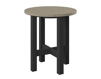 Poly Lumber Bayside Round End Table