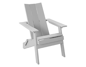 Poly Lumber Bayside Modern Folding Adirondack Chair