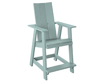 Poly Lumber Bayside Modern Balcony Chair