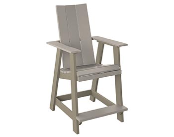 Poly Lumber Bayside Modern Balcony Chair