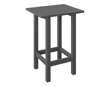 Poly Lumber Bayside Modern Balcony End Table