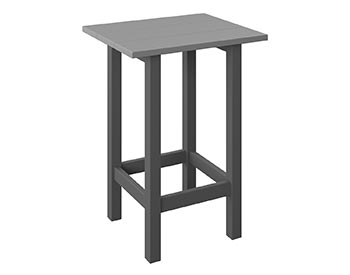 Poly Lumber Bayside Modern Balcony End Table