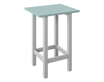 Poly Lumber Bayside Modern Balcony End Table