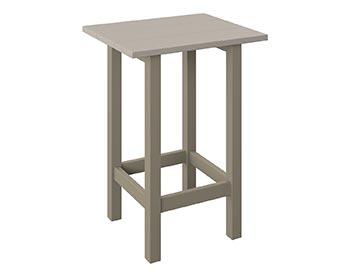 Poly Lumber Bayside Modern Balcony End Table