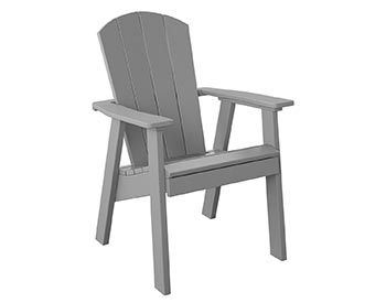 Poly Lumber Bayside Fanback Patio Chair