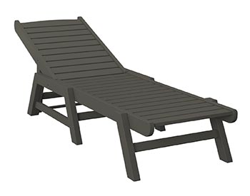 Poly Lumber Bayside Chaise Lounge