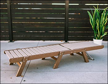 Poly Lumber Bayside Chaise Lounge