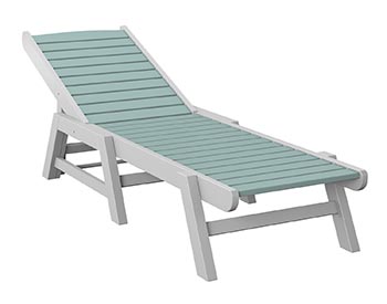 Poly Lumber Bayside Chaise Lounge