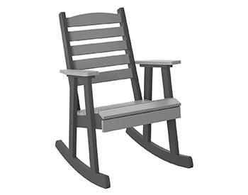 Poly Lumber Bayside Slat Back Rocking Chair