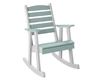 Poly Lumber Bayside Slat Back Rocking Chair