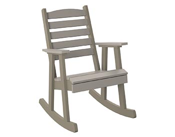 Poly Lumber Bayside Slat Back Rocking Chair
