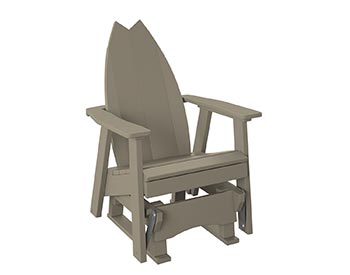 Poly Lumber Bayside Surfboard Glider