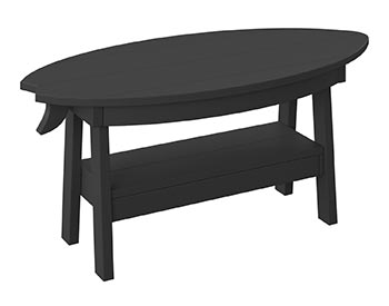 Poly Lumber Bayside Surfboard Coffee Table