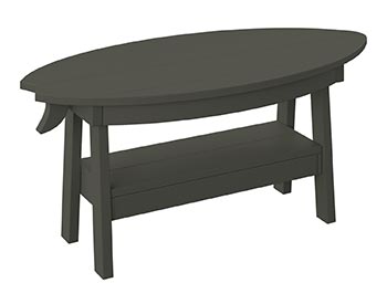 Poly Lumber Bayside Surfboard Coffee Table