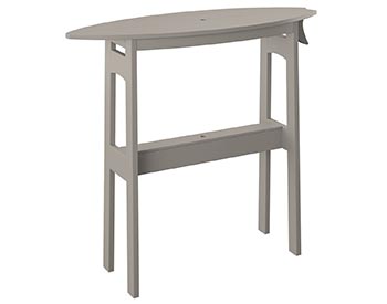 Poly Lumber Bayside Surfboard Bar 48" Table