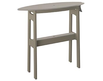 Poly Lumber Bayside Surfboard Bar 48" Table