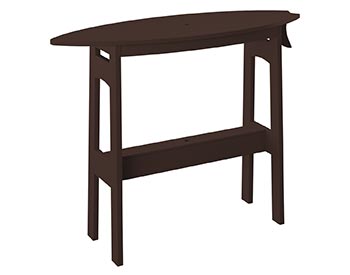 Poly Lumber Bayside Surfboard Bar 48" Table