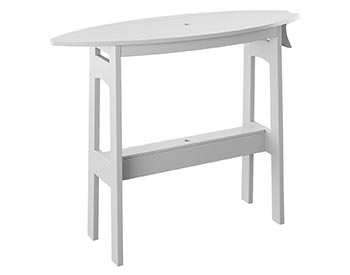 Poly Lumber Bayside Surfboard Bar 48" Table