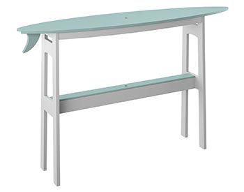 Poly Lumber Bayside Surfboard Bar 72" Table