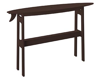 Poly Lumber Bayside Surfboard Bar 72" Table