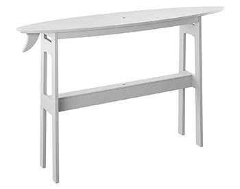 Poly Lumber Bayside Surfboard Bar 72" Table