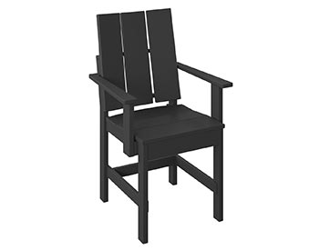Poly Lumber Bayside Modern Dining Chair