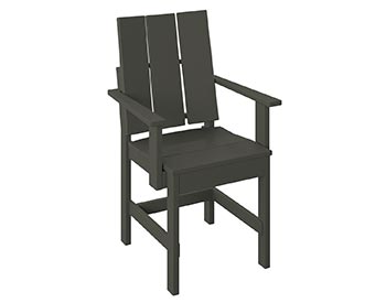 Poly Lumber Bayside Modern Dining Chair