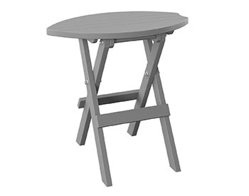 Poly Lumber Bayside Surfboard Balcony Table