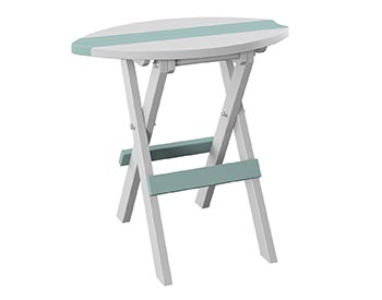 Poly Lumber Bayside Surfboard Balcony Table