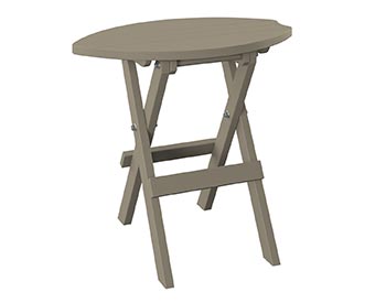 Poly Lumber Bayside Surfboard Balcony Table
