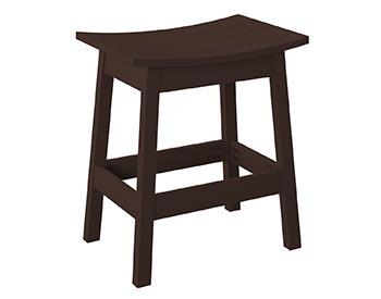 Poly Lumber Bayside Saddle Stool