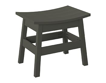 Poly Lumber Bayside Saddle Stool