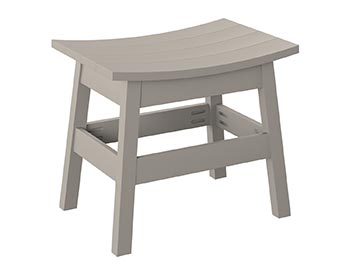 Poly Lumber Bayside Saddle Stool