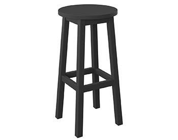Poly Lumber Bayside Round Bar Stool