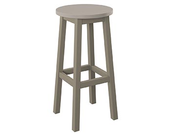 Poly Lumber Bayside Round Bar Stool
