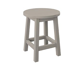 Poly Lumber Bayside Round Bar Stool