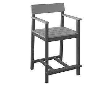 Poly Lumber Bayside Club Dining Chair