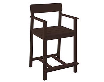 Poly Lumber Bayside Club Dining Chair