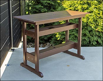 Poly Lumber Bayside Bar Table