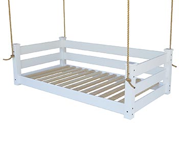 Southern Yellow Pine Modern Swingbed w/ Rope