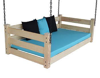 Southern Yellow Pine Modern Swingbed w/ Chain