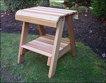 Red Cedar Patio Table