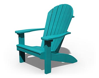 Poly Lumber EZ Adirondack Chair