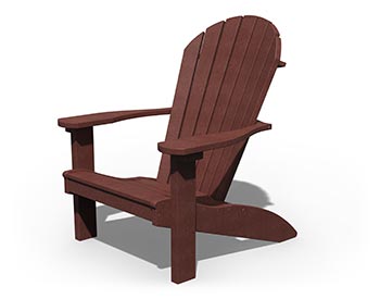 Poly Lumber EZ Adirondack Chair