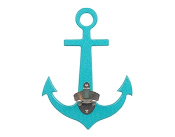 Wall Mount Bottle Opener - Anchor